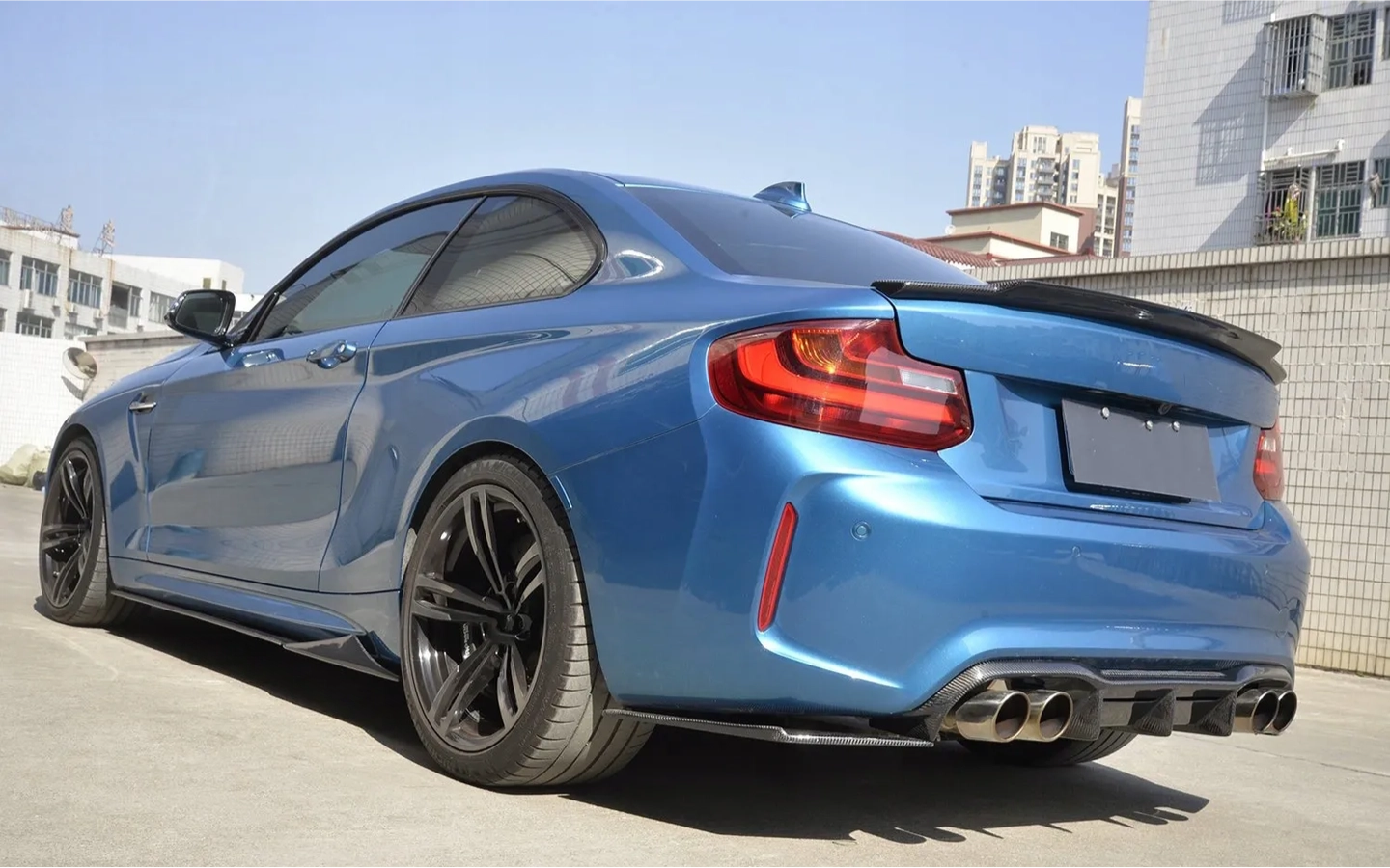 BMW 2er M-Type Carbon-Look Seitenschweller F22 F23 M235i M240i + DTC CH Gutachten