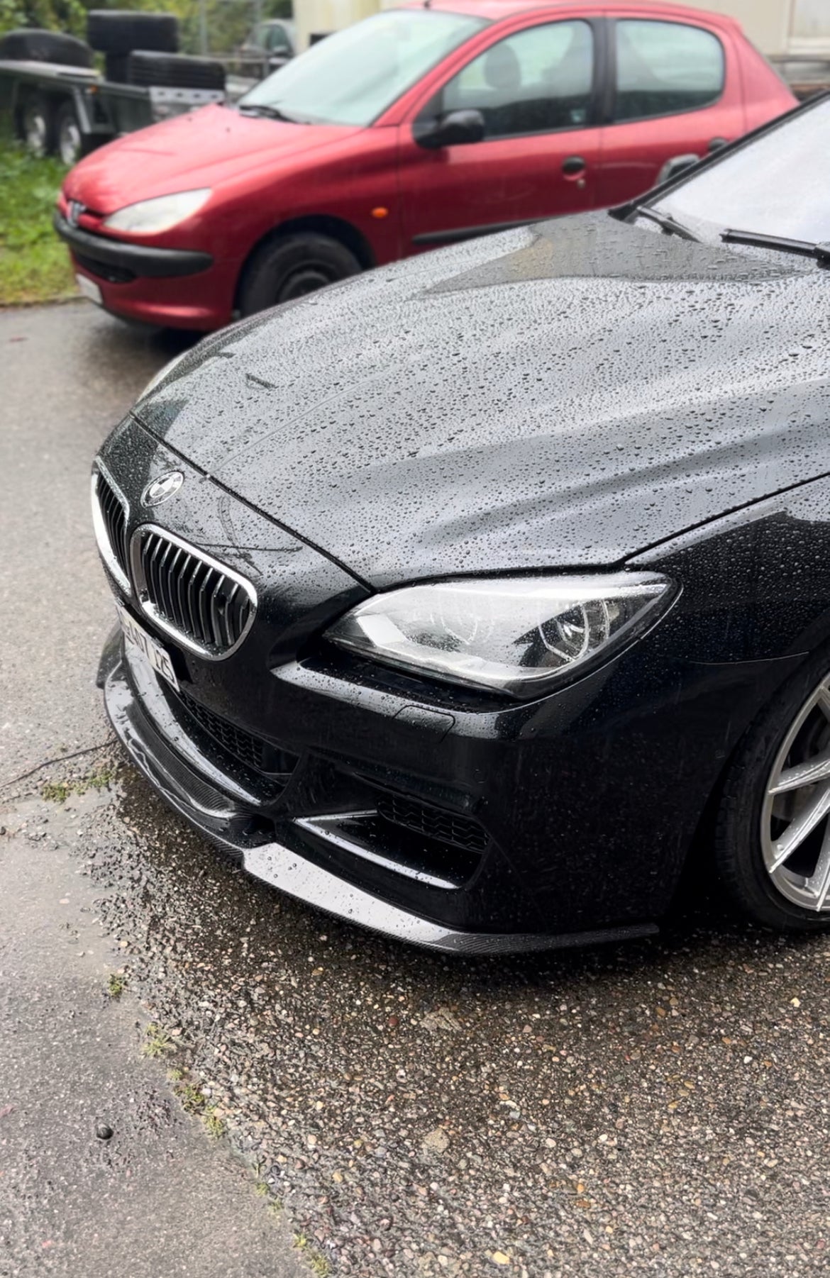 V - Style Frontlippe für 6er BMW mit M Paket (FXX)