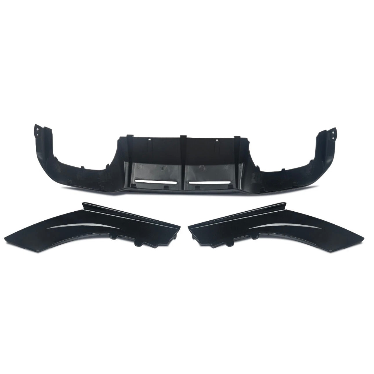 Diffusor M-Type MIT DTC CH-Gutachten Schwarz Glanz BMW M2 F87 Competition M2C Heckdiffusor