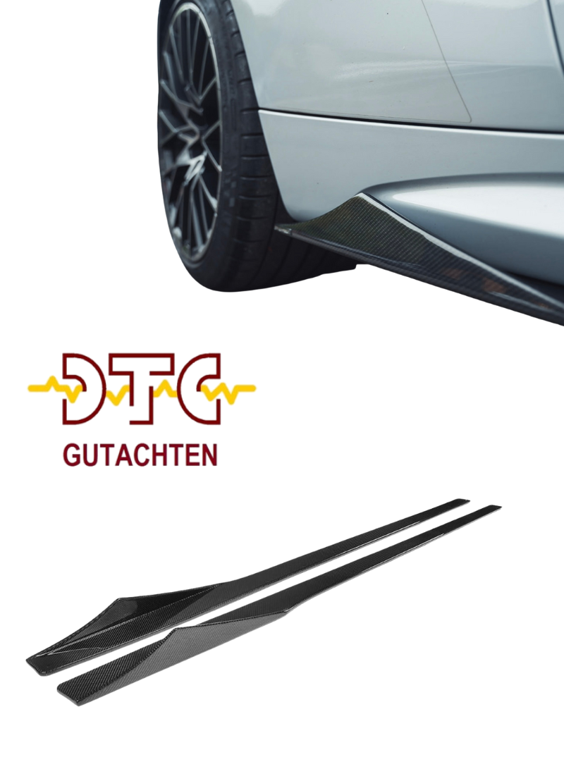 Seitenschweller M-Type Carbon mit DTC CH-Zulassung BMW M2 F87 M2C Seitenschweller