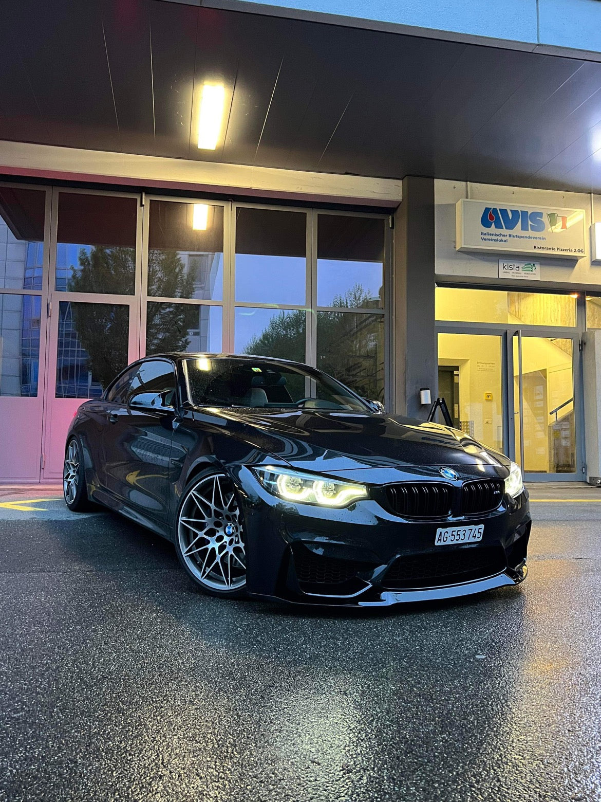Frontlippe CS Typ Schwarz DTC CH-GUTACHTEN FUSSGÄNGERSCHUTZ BMW F82 F83 M4 - F80 M3