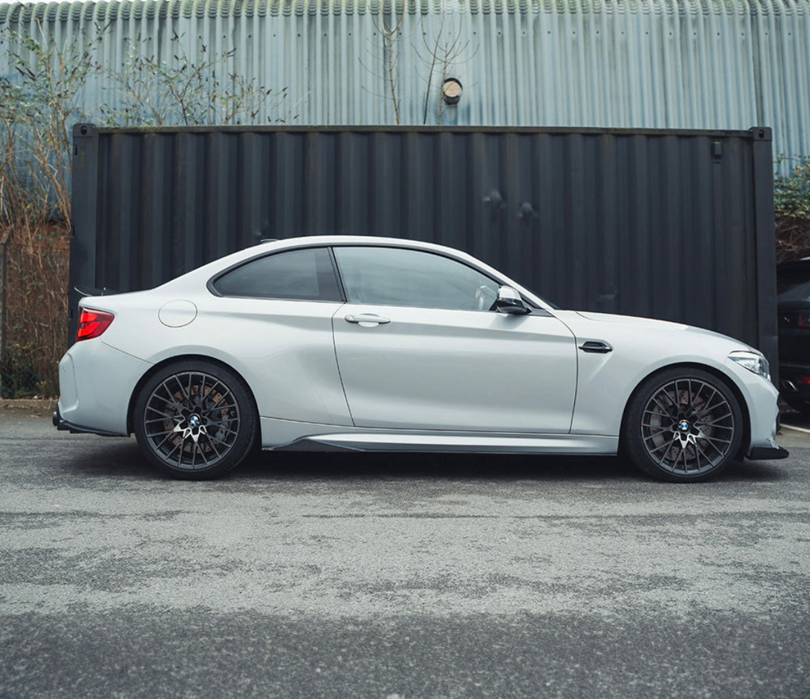 Seitenschweller M-Type Carbon mit DTC CH-Zulassung BMW M2 F87 M2C Seitenschweller