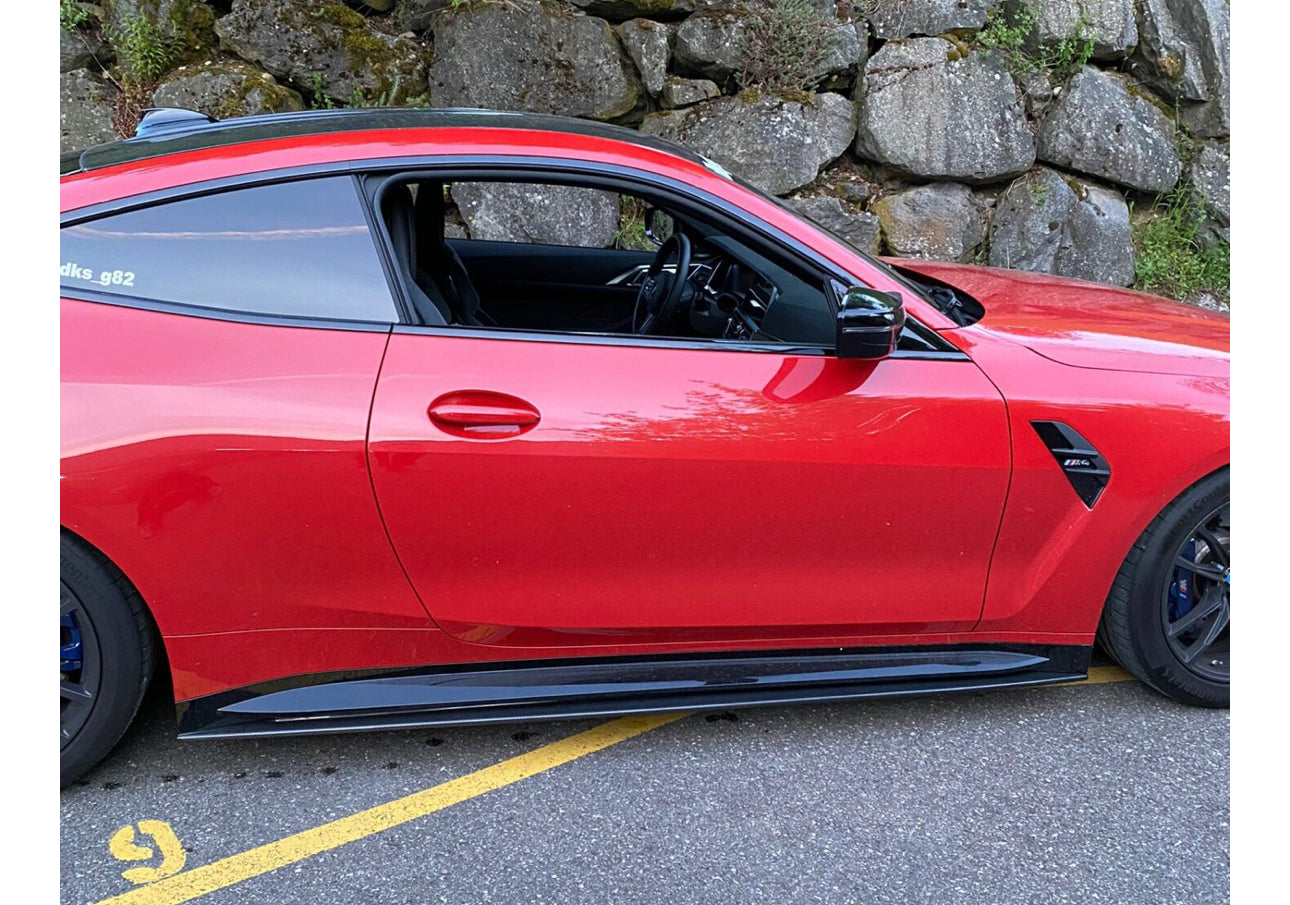 BMW M3/4 G8x R-Style Carbon Seitenschweller