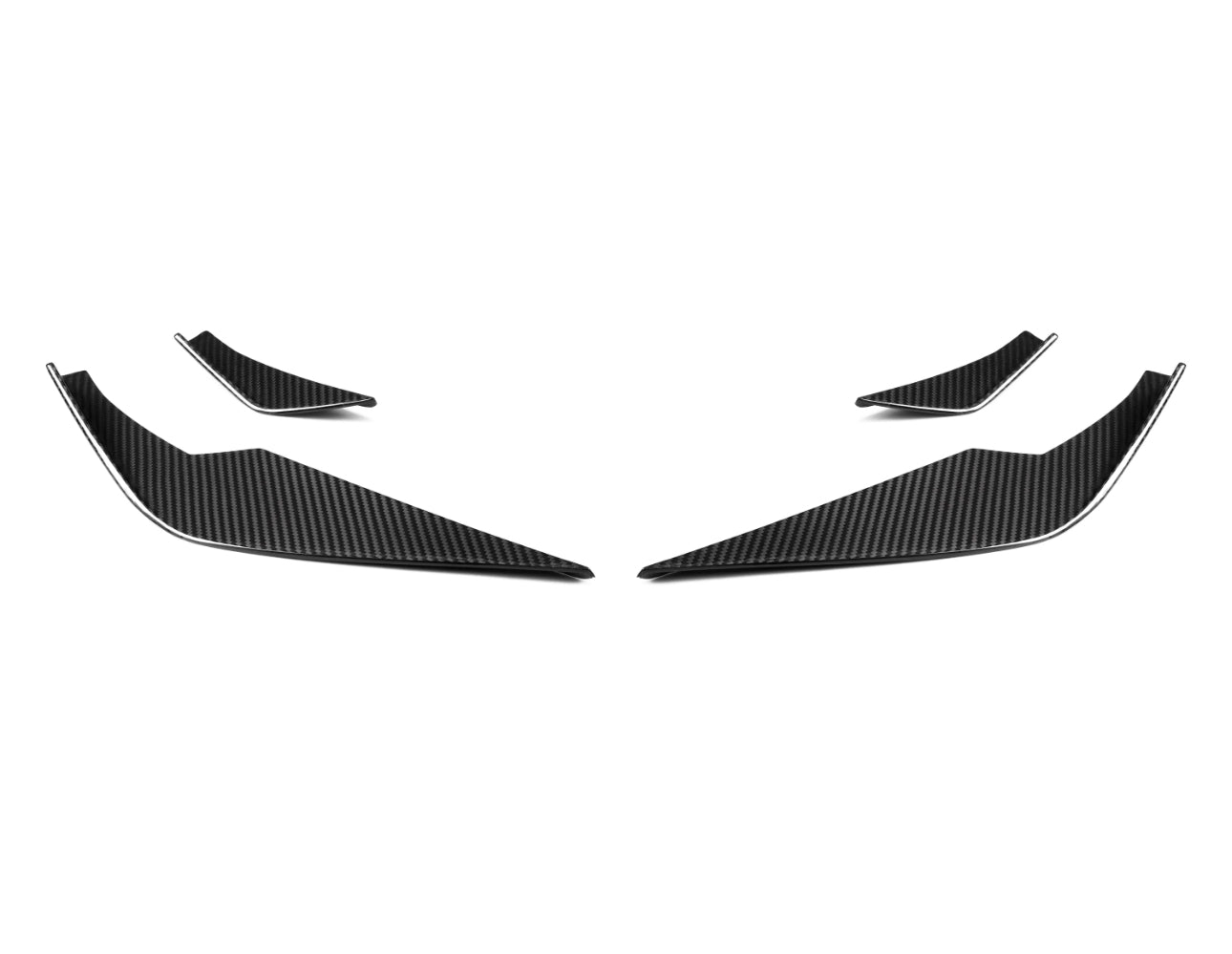 Front Canards für BMW M3 G80 G81 / M4 G82 G83 inkl. DTC Fussgängerschutz