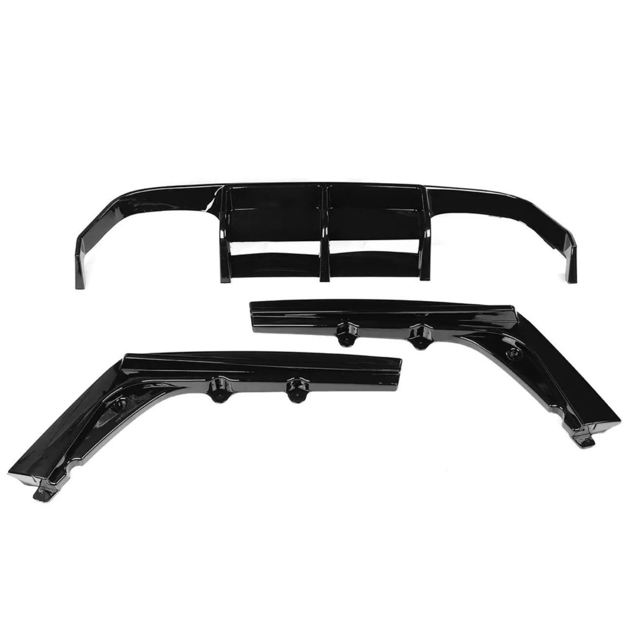 DIFFUSOR VRS-TYPE SCHWARZ GLANZ BMW M4 F82 F83 M3 F80 HECKDIFFUSER