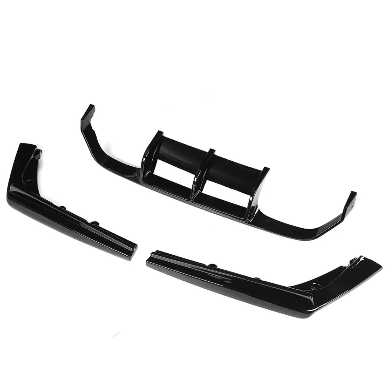 DIFFUSOR VRS-TYPE SCHWARZ GLANZ BMW M4 F82 F83 M3 F80 HECKDIFFUSER