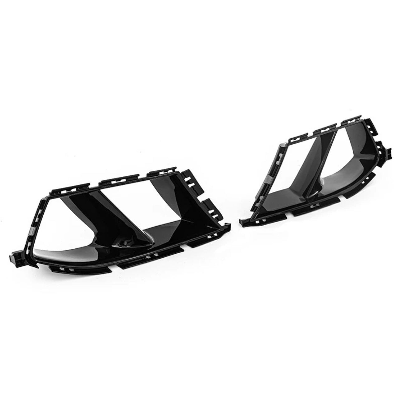 P-Typ Lufteinlass, Schwarz Glanz, BMW M4 G82 G83 M3 G80 G81 + DTC Fussgängerschutz