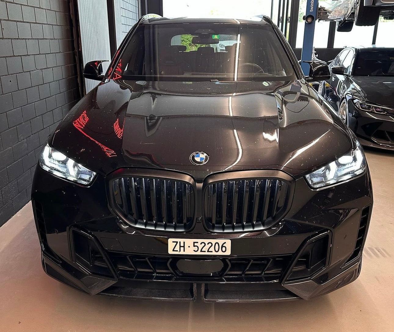 Carbon Frontlippe für BMW X5 LCI inkl. DTC Fusgängerschutz