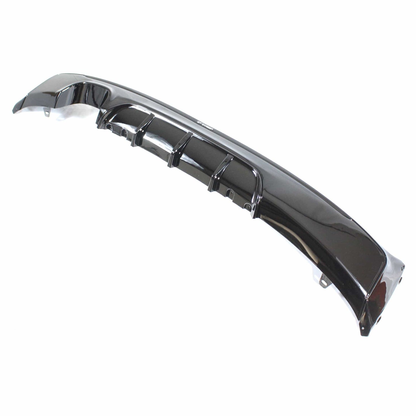 BMW 2 SERIES F22/F23 GLOSS BLACK TWIN EXHAUST DIFFUSER - MP STYLE - BLAK BY Tuning Deals