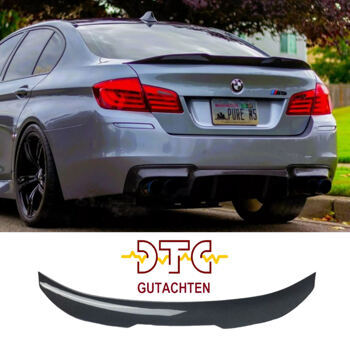 Heckspoiler PSM-Typ BMW F10 M5 Carbon-Look Hecklippe + DTC CH Gutachten