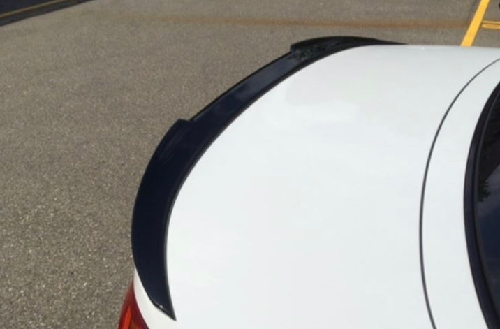 Spoiler M4 TYPE LACKIERT SCHWARZ GLANZ BMW 4ER F33 F83 CABRIO 435I 428I 420D HECKSPOILER