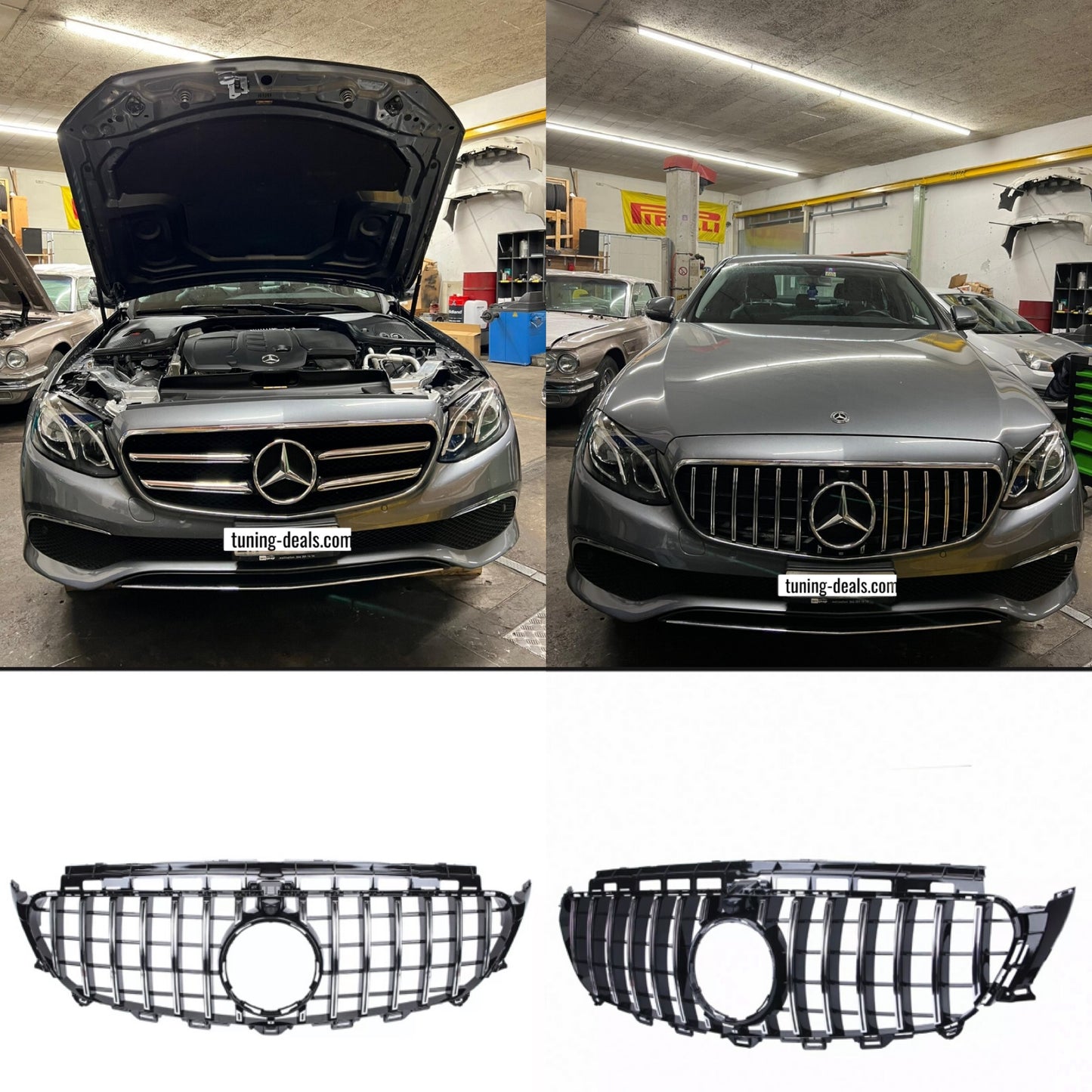 Panamericana Kühlergrill für E-Klasse (W213) - tuning-deals.com