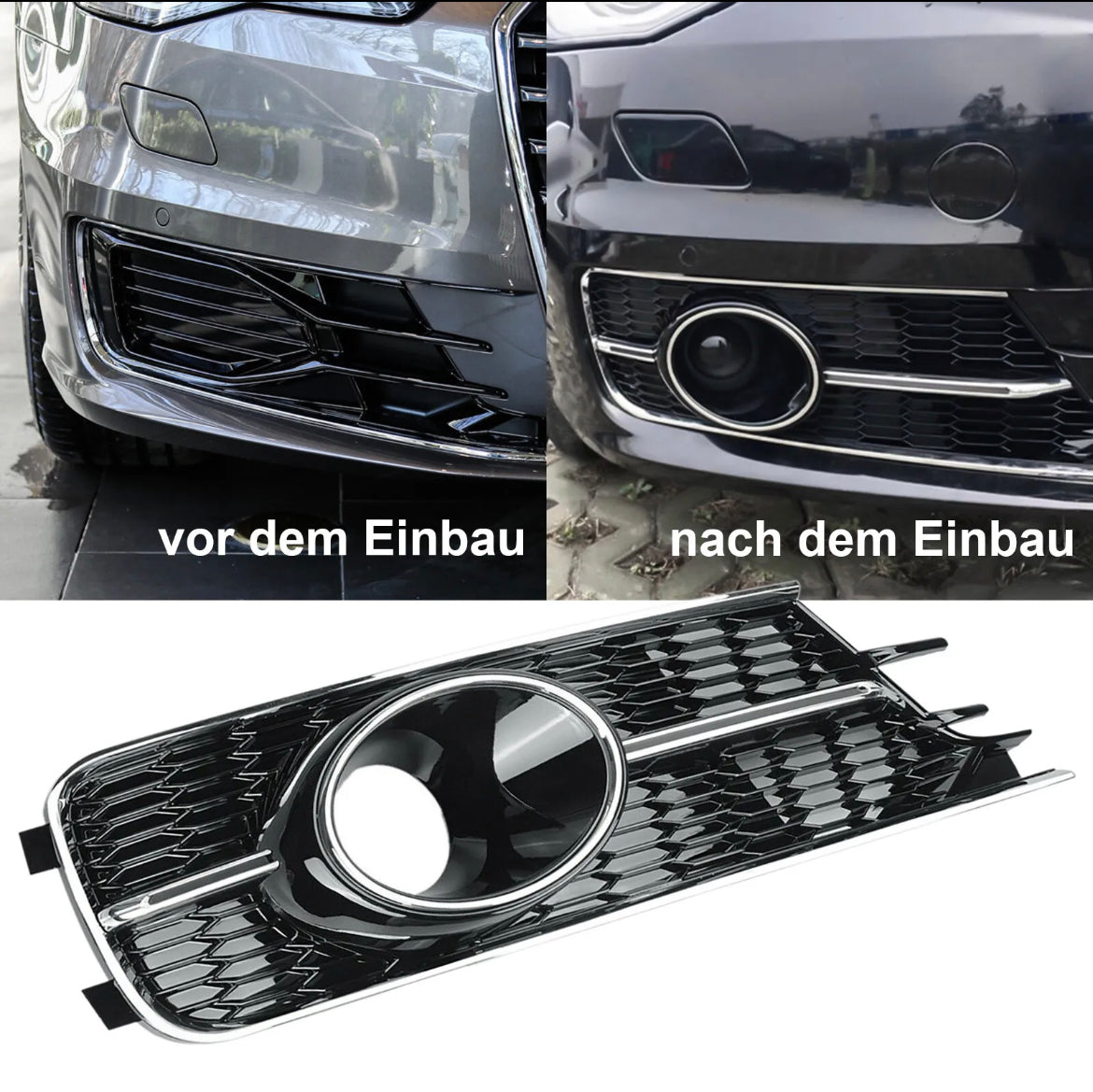 ✔️Futuristische Teile - Audi A4 B8.5 Gitter Chrom 