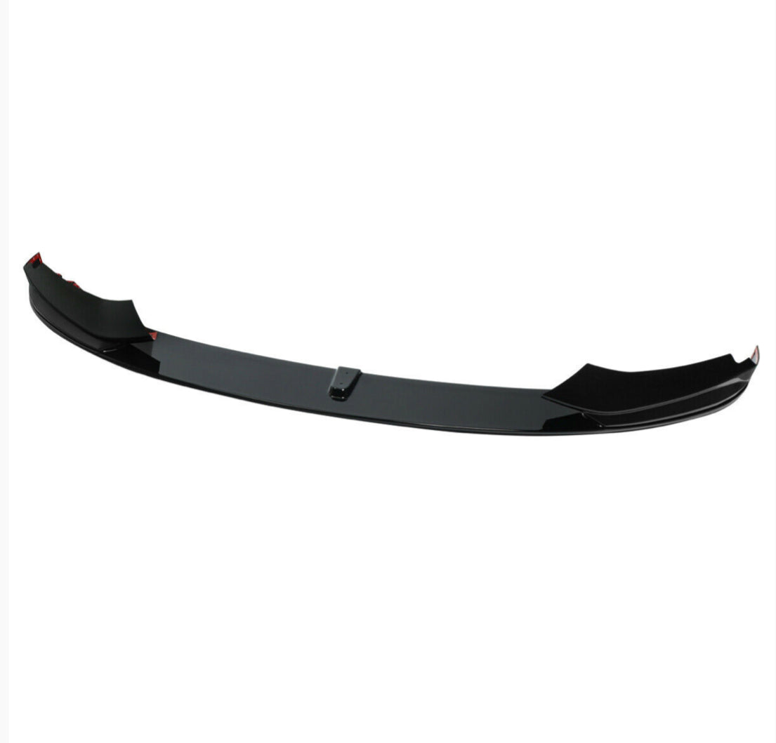 FRONTSPOILER P-TYPE SCHWARZ GLANZ PERFORMANCE BMW 4ER F32 F33 F36 FRONTLIPPE 435I 440I