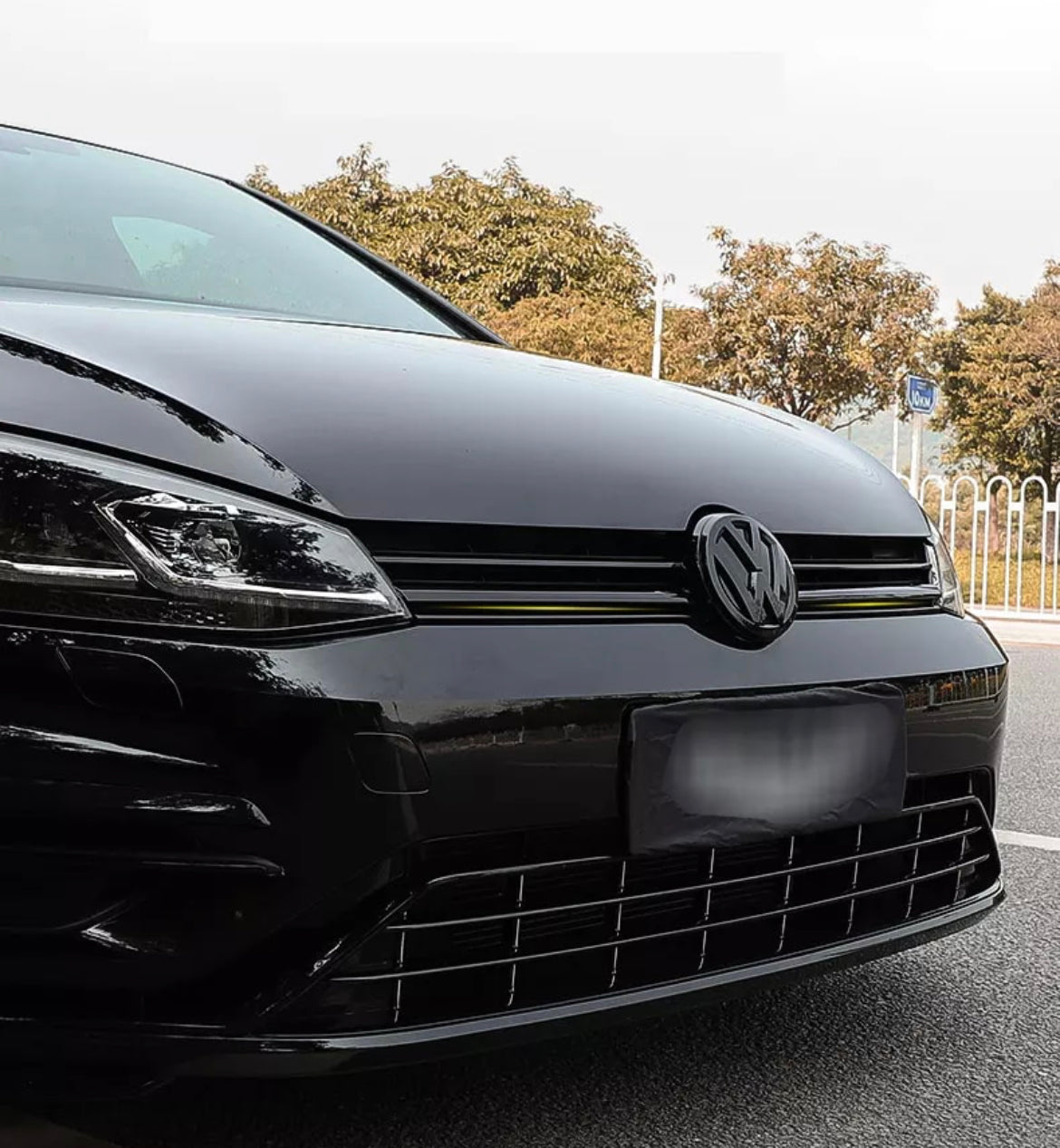 Kühlergrillabdeckung für Golf MK7.5