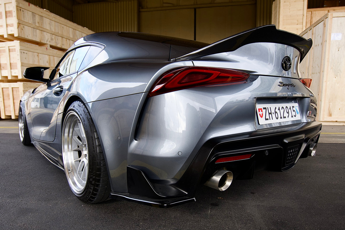 Carbon P-Type Spoiler für Toyota Supra MK5
