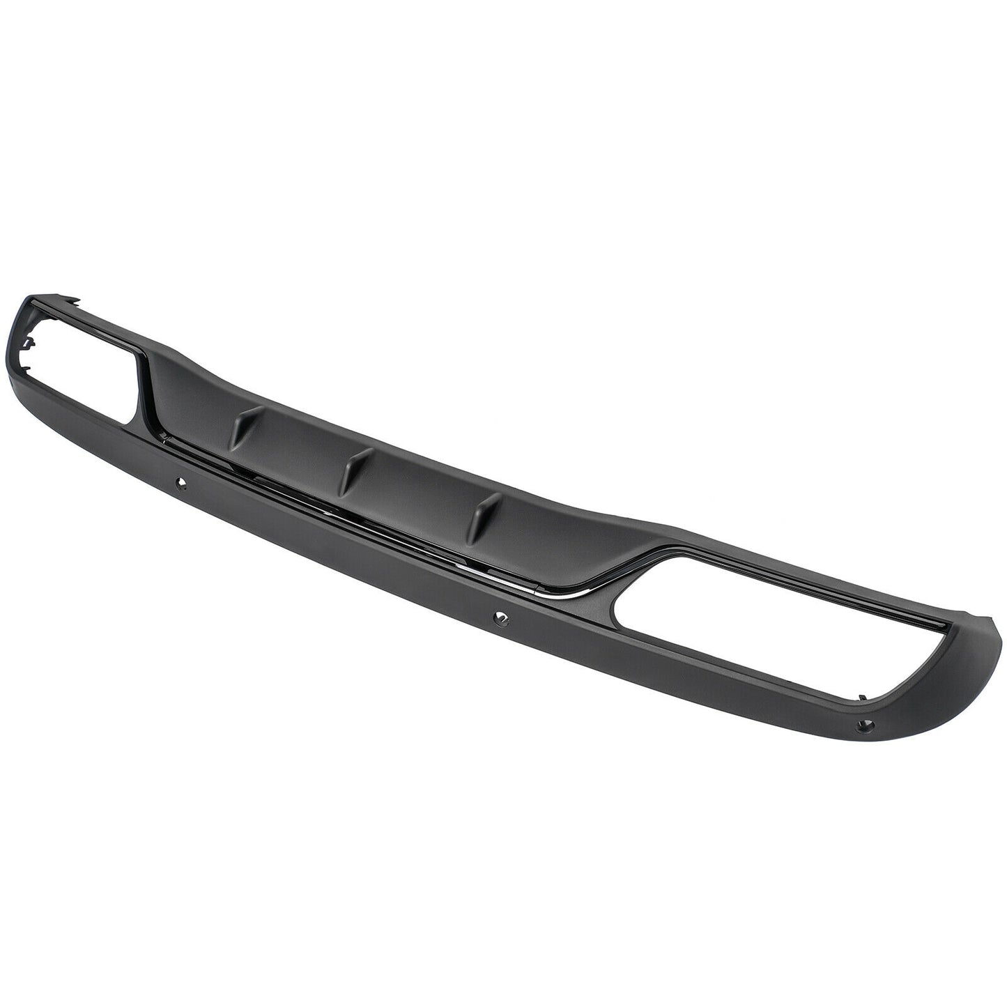 Rear Diffuser Diffuser Double Pipe Fits for Mercedes C-Klasse W205 S205 black