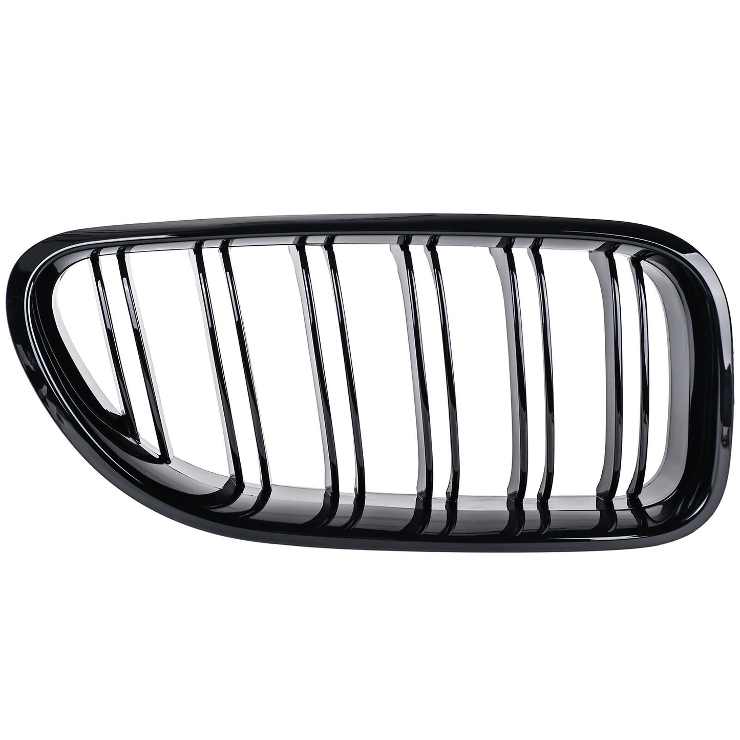 Kidney Grill Double Bar Suitable for BMW 6ER F06 F12 F13 Coupe Piano Black