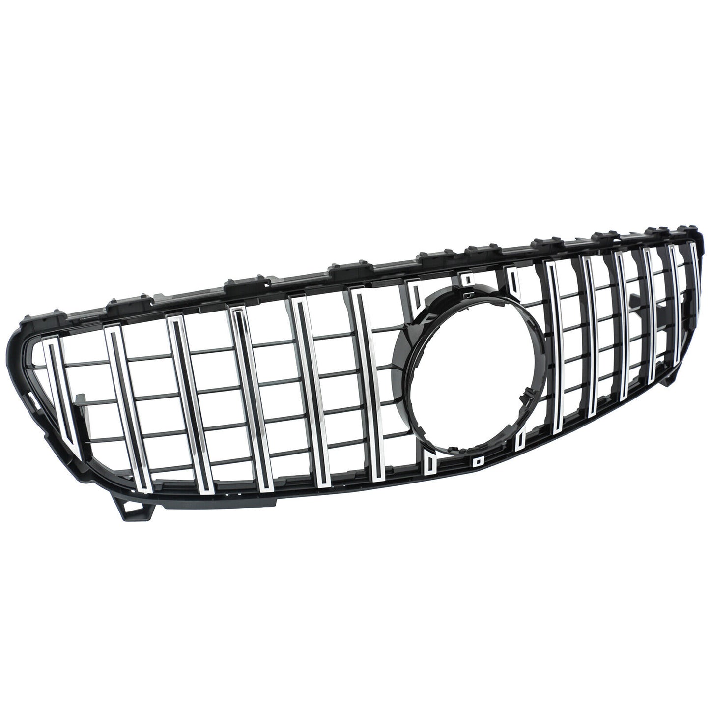 GT Panamericana Grill passend für Mercedes A-Klasse W176 A45 ab15 silver schwarz