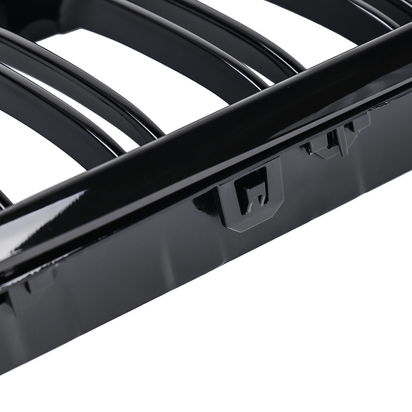 Kidney Grill Double Bar Suitable for BMW 6ER F06 F12 F13 Coupe Piano Black