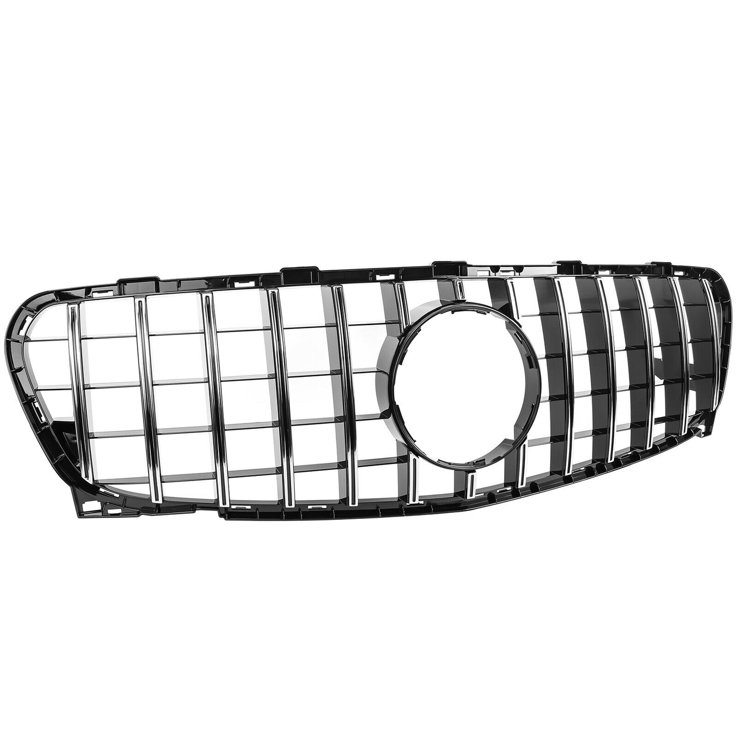 GT Panamericana Grill passend für Mercedes GLA W156 X156 ab 2016 silver schwarz