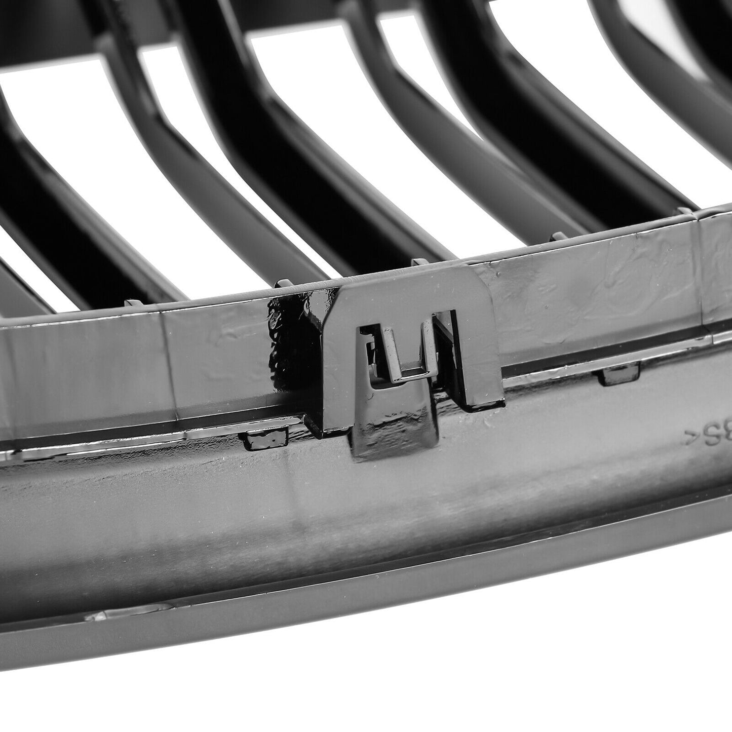 Kidney Grill Double Bar Suitable for BMW X5 F15 X6 F16 from 2013 Piano Black