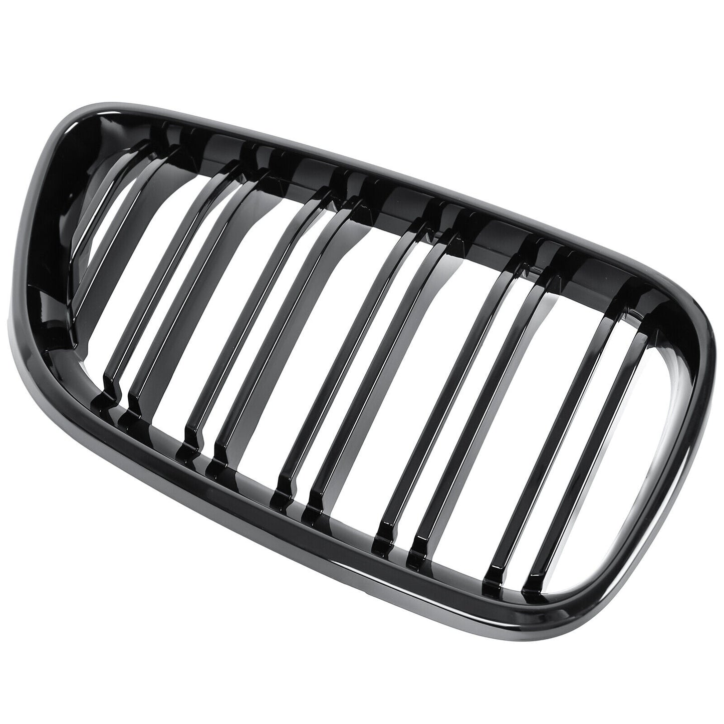 Kidney Grill Double Bar Suitable for BMW 2er F22 F23 F87 Piano Black