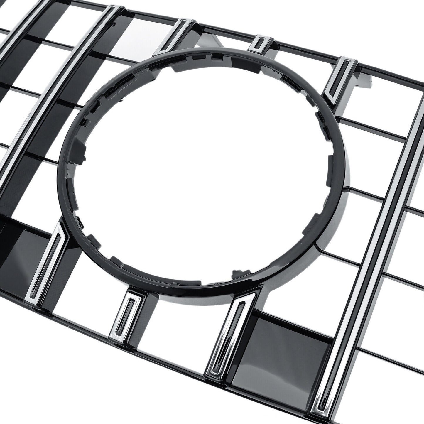 GT Panamericana Grill passend für Mercedes M-Klasse W164 08-12 silver schwarz
