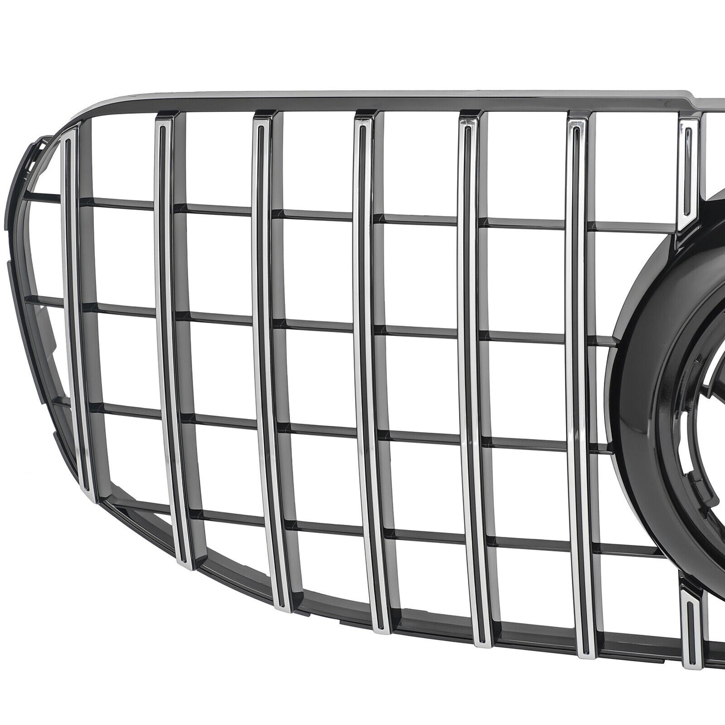 GT Panamericana Grill passend für Mercedes GLS X167 NUR ab 2019 silver schwarz