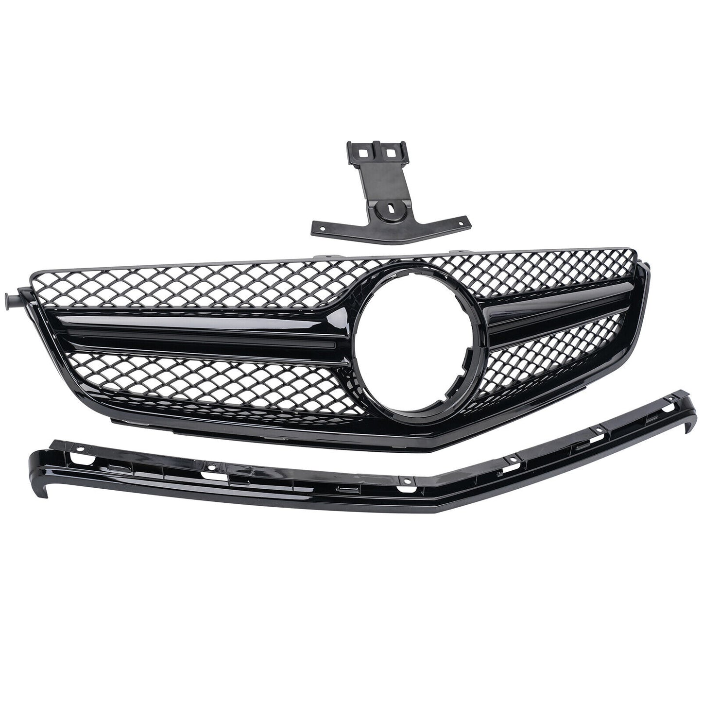 GT Panamericana Grill passend für Mercedes C-Klasse W204 C63 NUR 12-14 schwarz