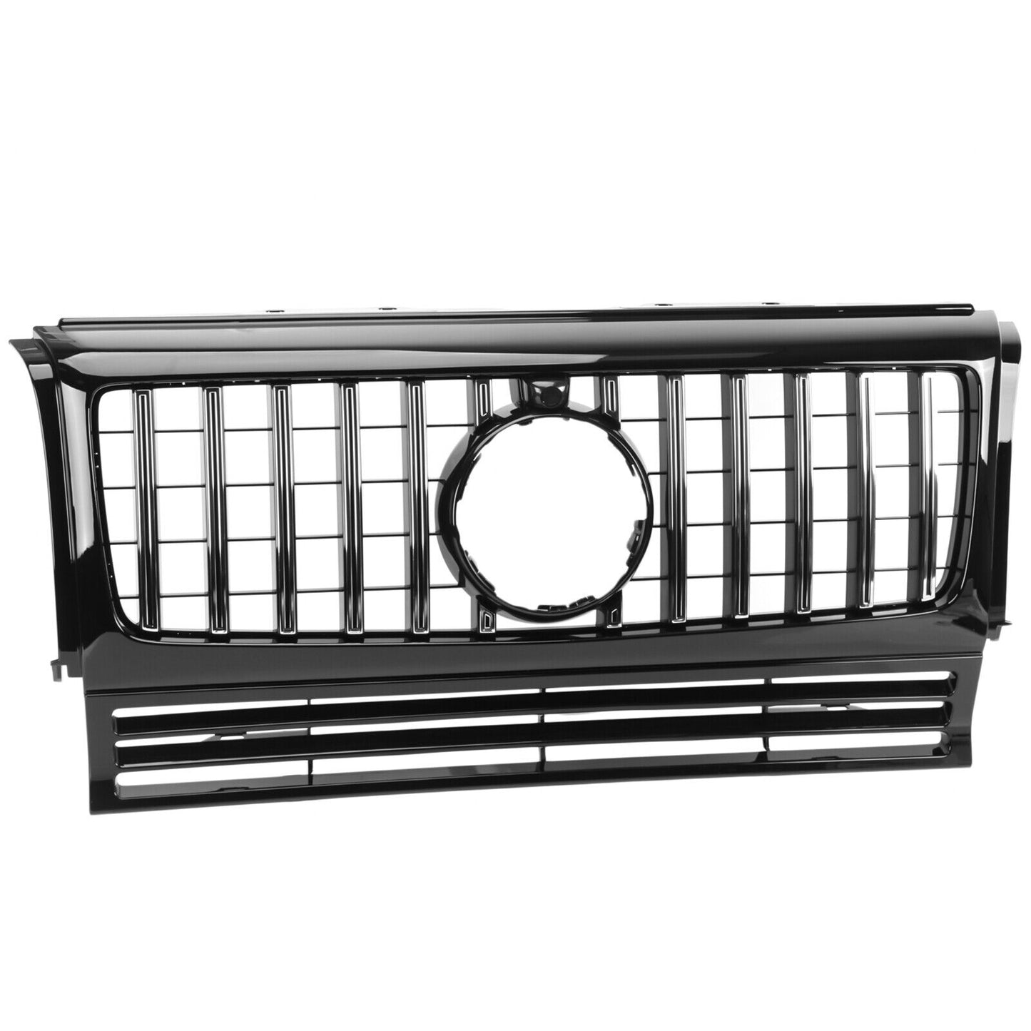 GT Panamericana Grill passend für Mercedes G-KLASSE W463 vor 12 silver schwarz