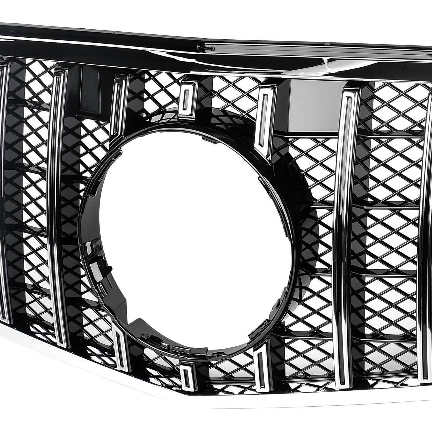 GT Panamericana Grill passend für Mercedes E-Klasse W212 vor 13 silver schwarz