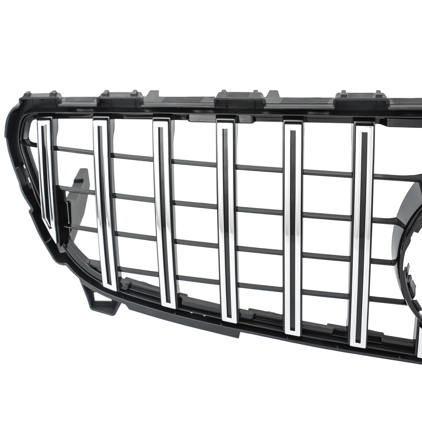 GT Panamericana Grill passend für Mercedes A-Klasse W176 A45 ab15 silver schwarz