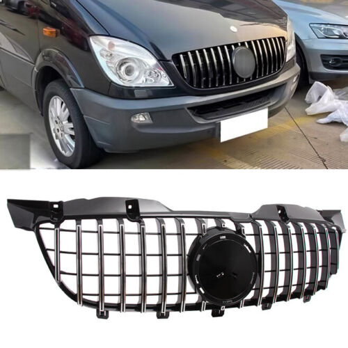 GT Panamericana Grill passend für Mercedes Sprinter B906 2006-13 silver schwarz
