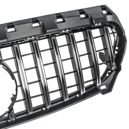 GT Panamericana Grill passend für Mercedes CLA W117 X117 13-16 silver schwarz