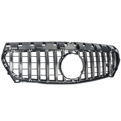 GT Panamericana Grill passend für Mercedes CLA W117 X117 13-16 silver schwarz