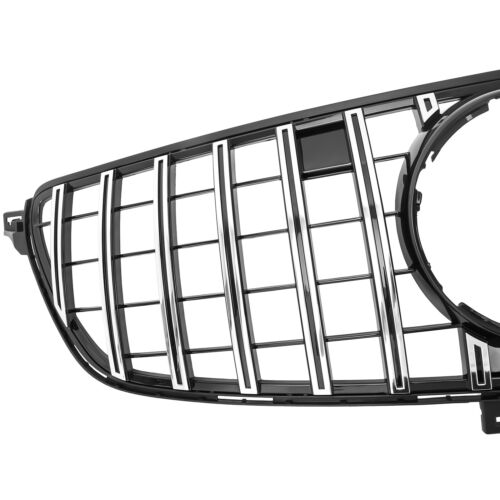 GT Panamericana Grill passend für Mercedes GLE W166 ab 2015 silver schwarz