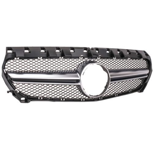 GT Panamericana Grill passend für Mercedes Sport W117 X117 13-16 silver schwarz