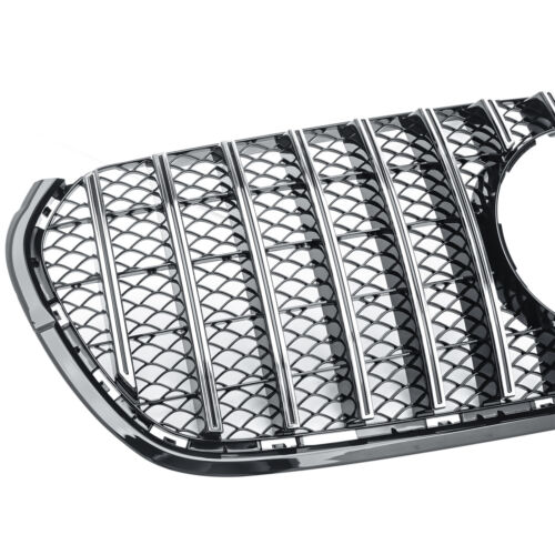 GT Panamericana Grill passend für Mercedes X-Klasse W470 ab 17 silver schwarz