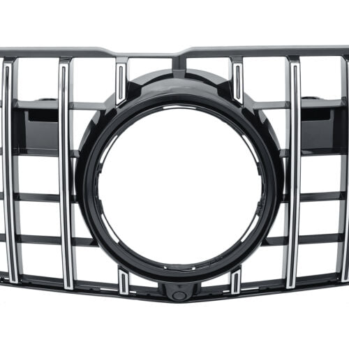 GT Panamericana Grill passend für Mercedes GLS X166 2015-19 silver schwarz