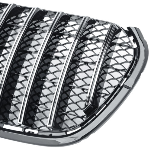 GT Panamericana Grill passend für Mercedes X-Klasse W470 ab 17 silver schwarz