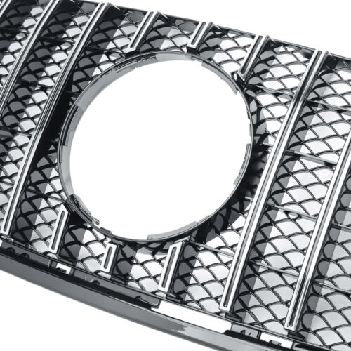 GT Panamericana Grill passend für Mercedes X-Klasse W470 ab 17 silver schwarz