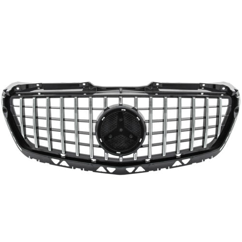 GT Panamericana Grill passend für Mercedes Sprinter 906 2013-18 silver schwarz