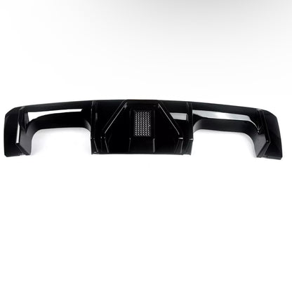 Diffusor LED Licht Schwarz Glanz BMW M4 G82 G83 M3 G80 G81 Heckdiffusor + DTC CH Gutachten