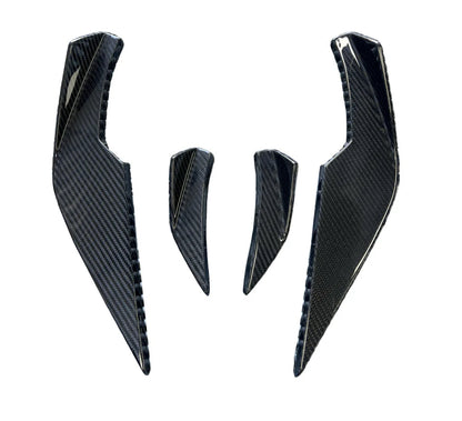 Front Canards für BMW M3 G80 G81 / M4 G82 G83 inkl. DTC Fussgängerschutz
