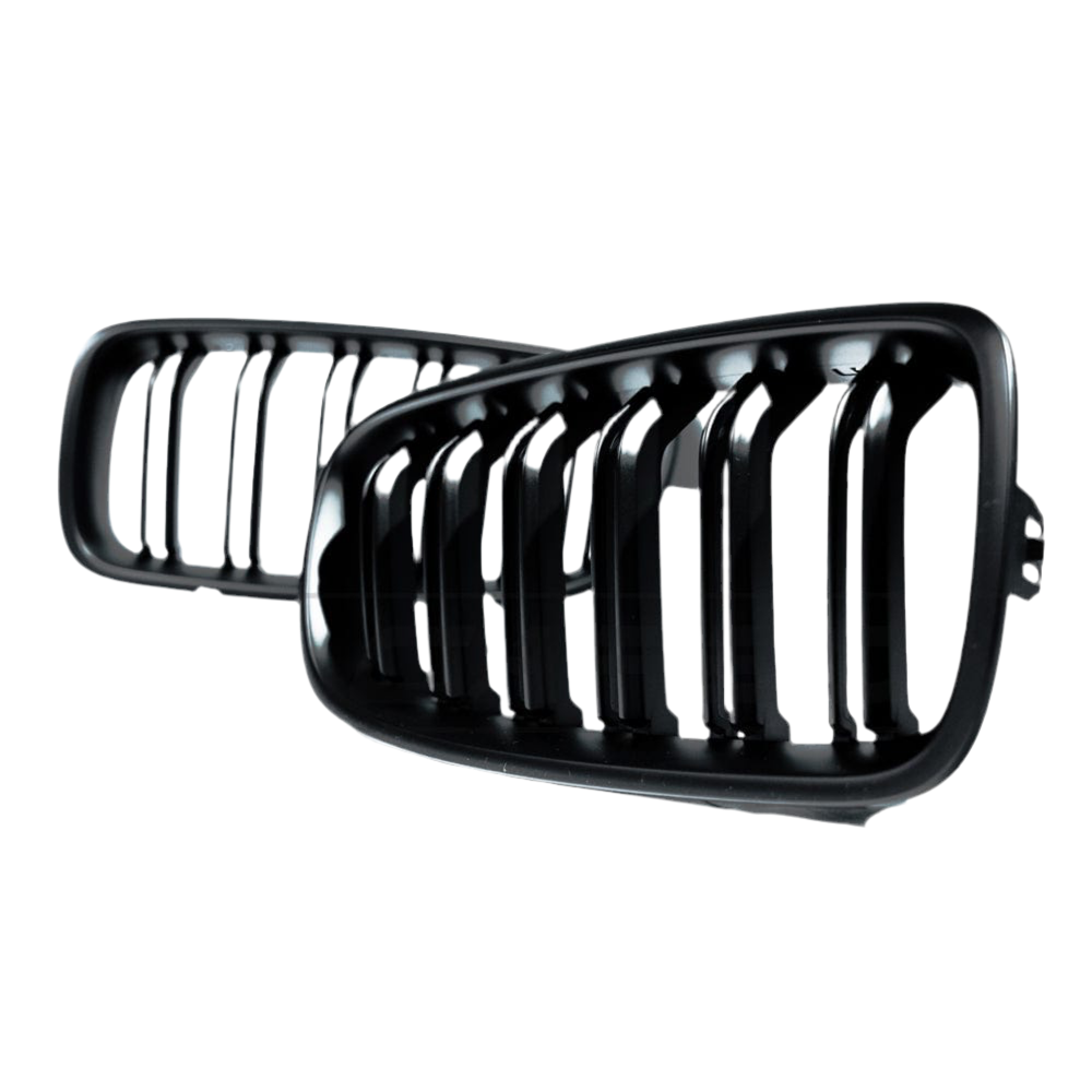 BMW 3ER F30/F31 ABS DOPPELSTEG GRILL SCHWARZ MATT