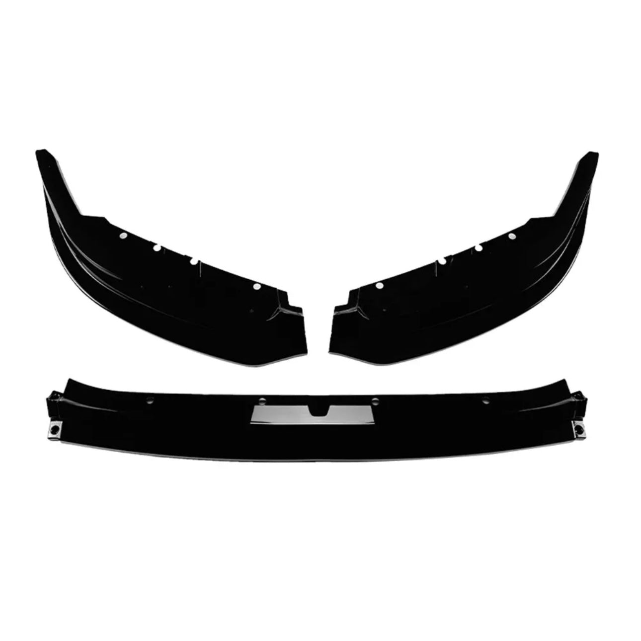 Frontspoiler C-Type Schwarz Glanz BMW M2 G87 Frontlippe + DTC Fußgängerschutz CH-Zulassung