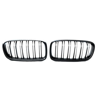 BMW 3ER F30/F31 ABS DOPPELSTEG GRILL SCHWARZ MATT