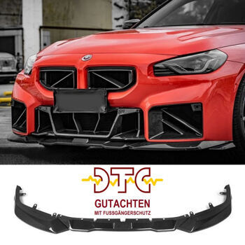 Frontspoiler B-Typ Carbon BMW M2 G87 Frontlippe + DTC CH-Zulassung Fußgängerschutz