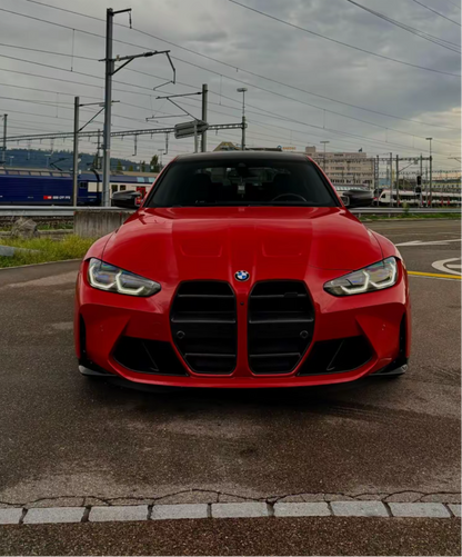 Grill Nieren VRS Vorsteiner Carbon Fiber BMW M4 G82 G83 M3 G80 G81 + Fußgängerschutz DTC CH-Zulassung